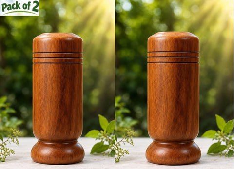 Herbal Wooden Tumbler (Pack of 2)