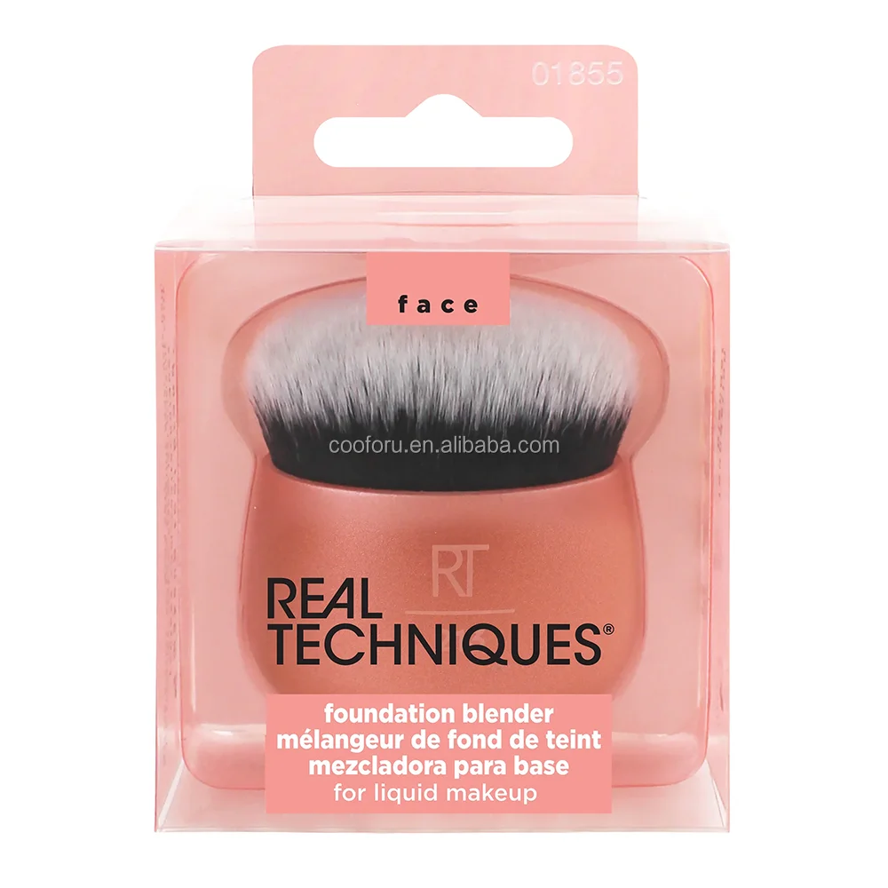 0127 Real Technique Bubble Blending Makeup Brush Multipurpose Foundation for Liquid Cream Powder Products Synthetic Bristles