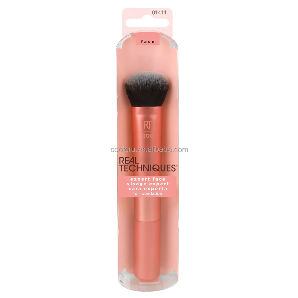 0127 Real Technique Bubble Blending Makeup Brush Multipurpose Foundation for Liquid Cream Powder Products Synthetic Bristles