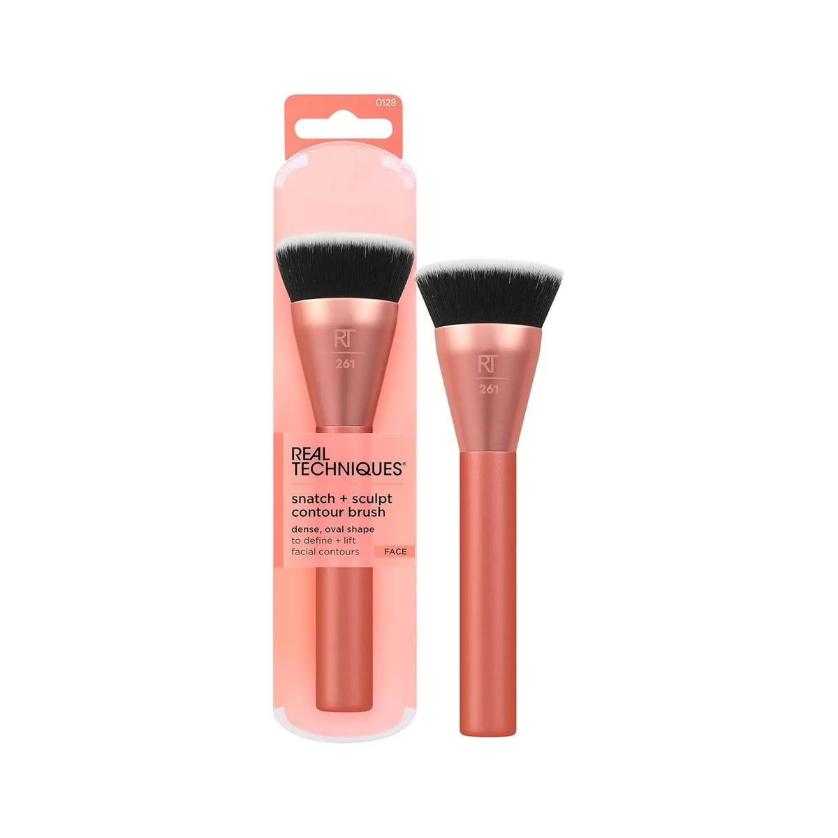 0127 Real Technique Bubble Blending Makeup Brush Multipurpose Foundation for Liquid Cream Powder Products Synthetic Bristles