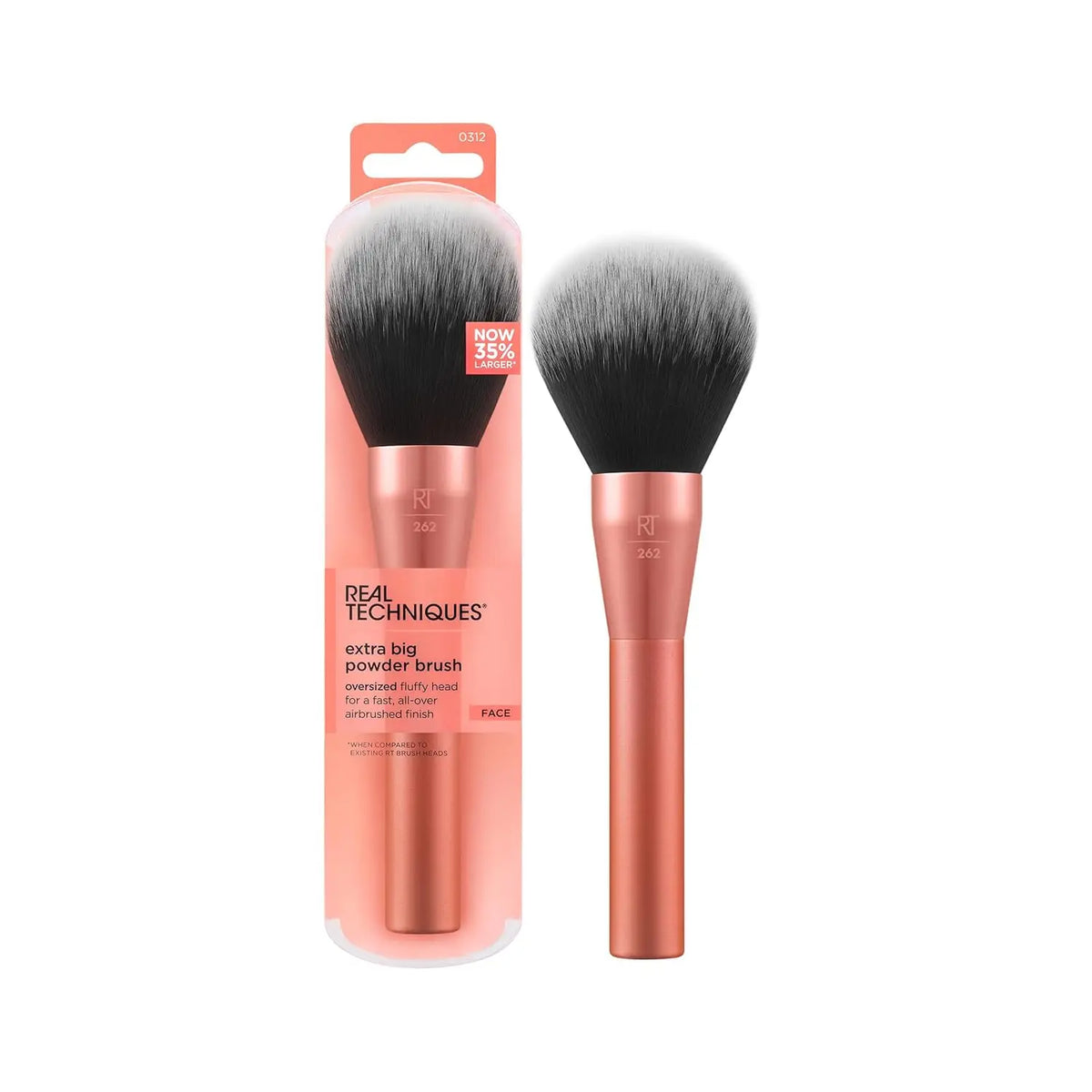 0127 Real Technique Bubble Blending Makeup Brush Multipurpose Foundation for Liquid Cream Powder Products Synthetic Bristles