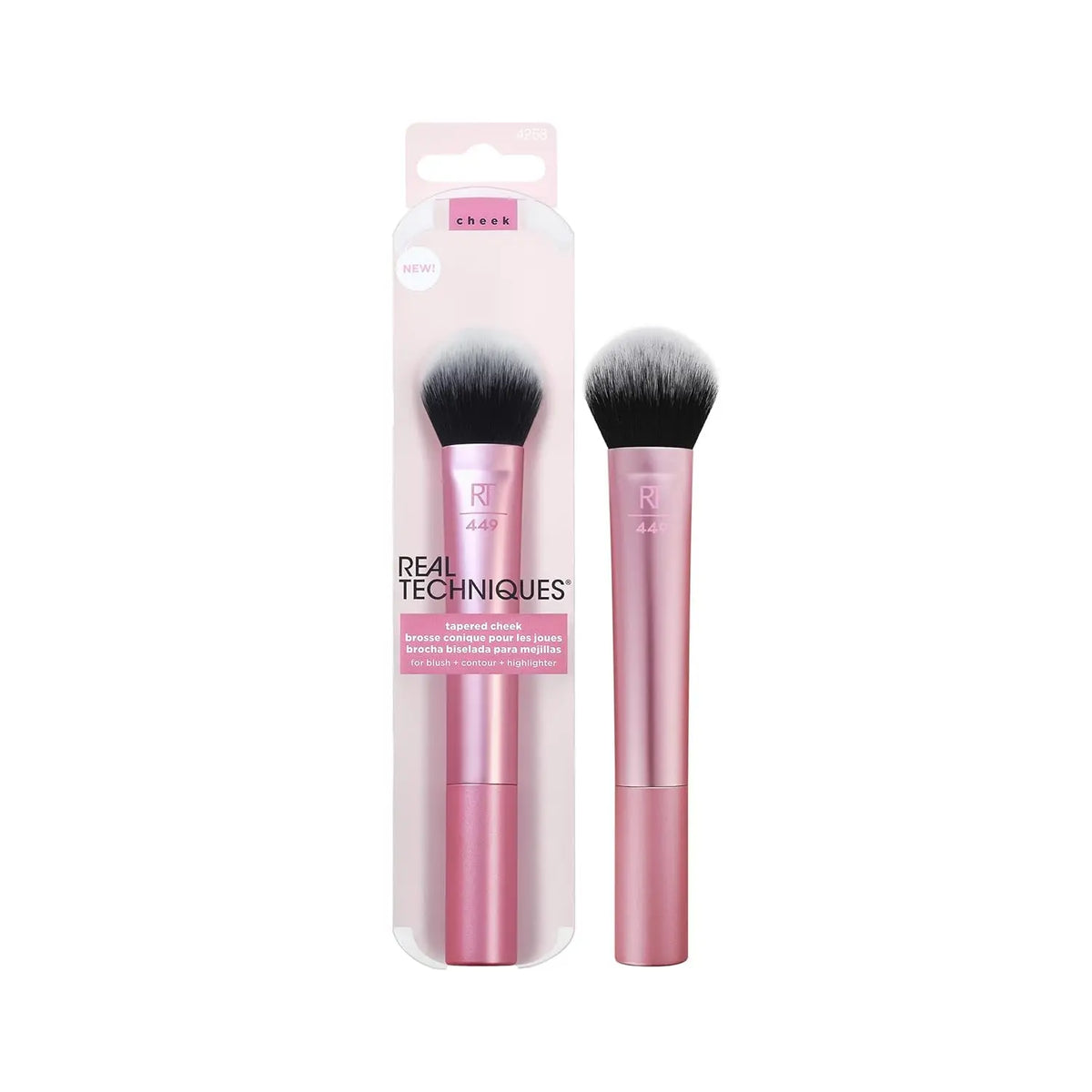 0127 Real Technique Bubble Blending Makeup Brush Multipurpose Foundation for Liquid Cream Powder Products Synthetic Bristles